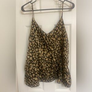 Mittoshop Leopard Camisole Tank Top Sz. L